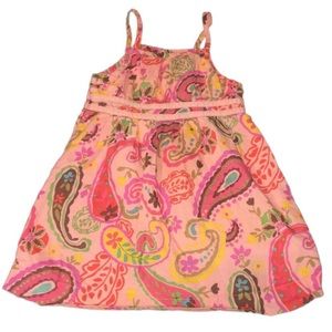 Genuine Kids Pink Paisley Sun Dress Size 18 Months